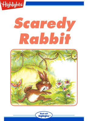 cover image of Scaredy Rabbit: An East Indian Folktale